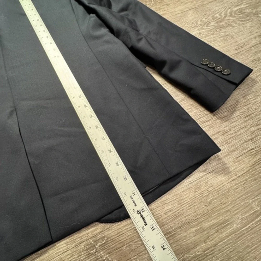 J Crew Sports Coat Mens 40 L Blue Loro Piana Ludlow Blazer Wool Super 120s Adult